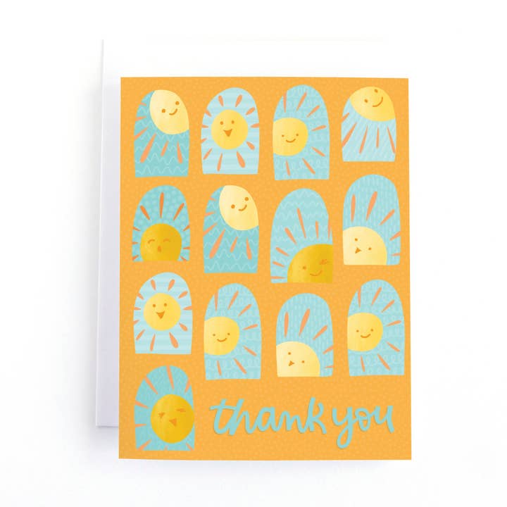 Sunshine Tak Card for engroshandel hos Pedaller Designs