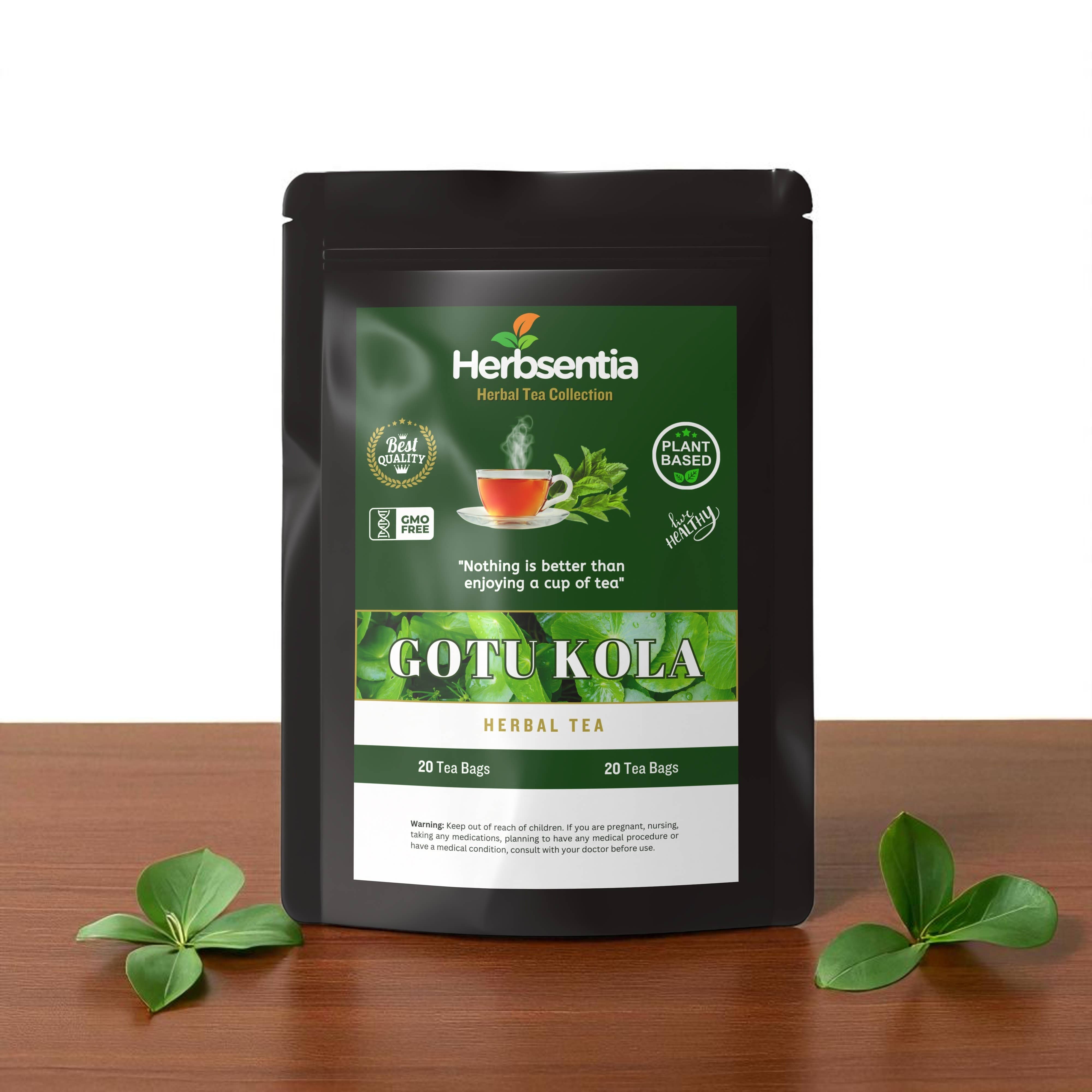 Succus - Wholesale Tea Bags - Gotu Kola Tea - Smooth, Soothing, and Supports Wellness0