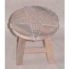 Stool, Starfish Whitewash for wholesale by Sea Island Imports, Inc.