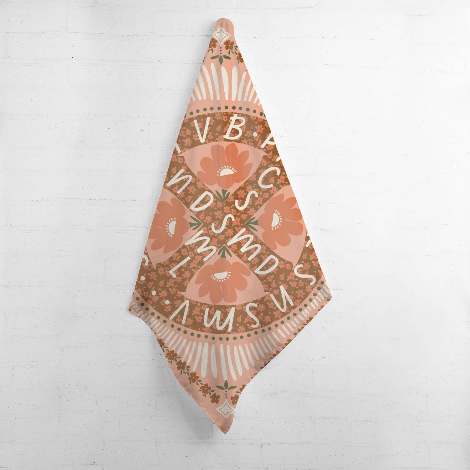 Marigold Catholic Goods, Co. - Wholesale Scarf - Women's - Benedict Bandana Scarf3