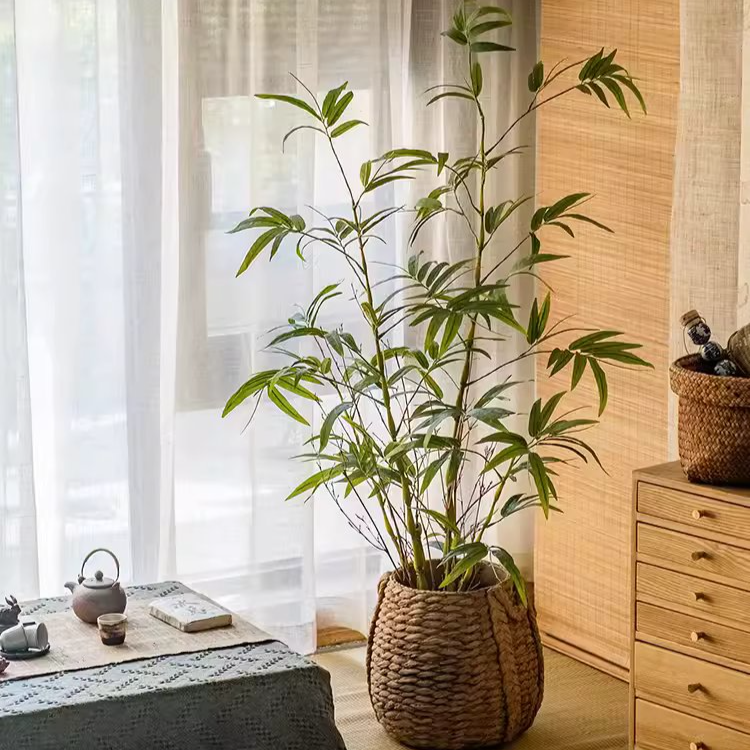 Rustic Reach - Wholesale Artificial Plant - Artificial Bamboo Leaves in Pot6