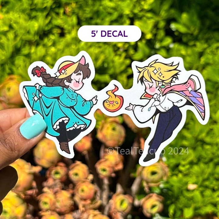 TealxLyra Collab Day Decal for wholesale by TealTeacup