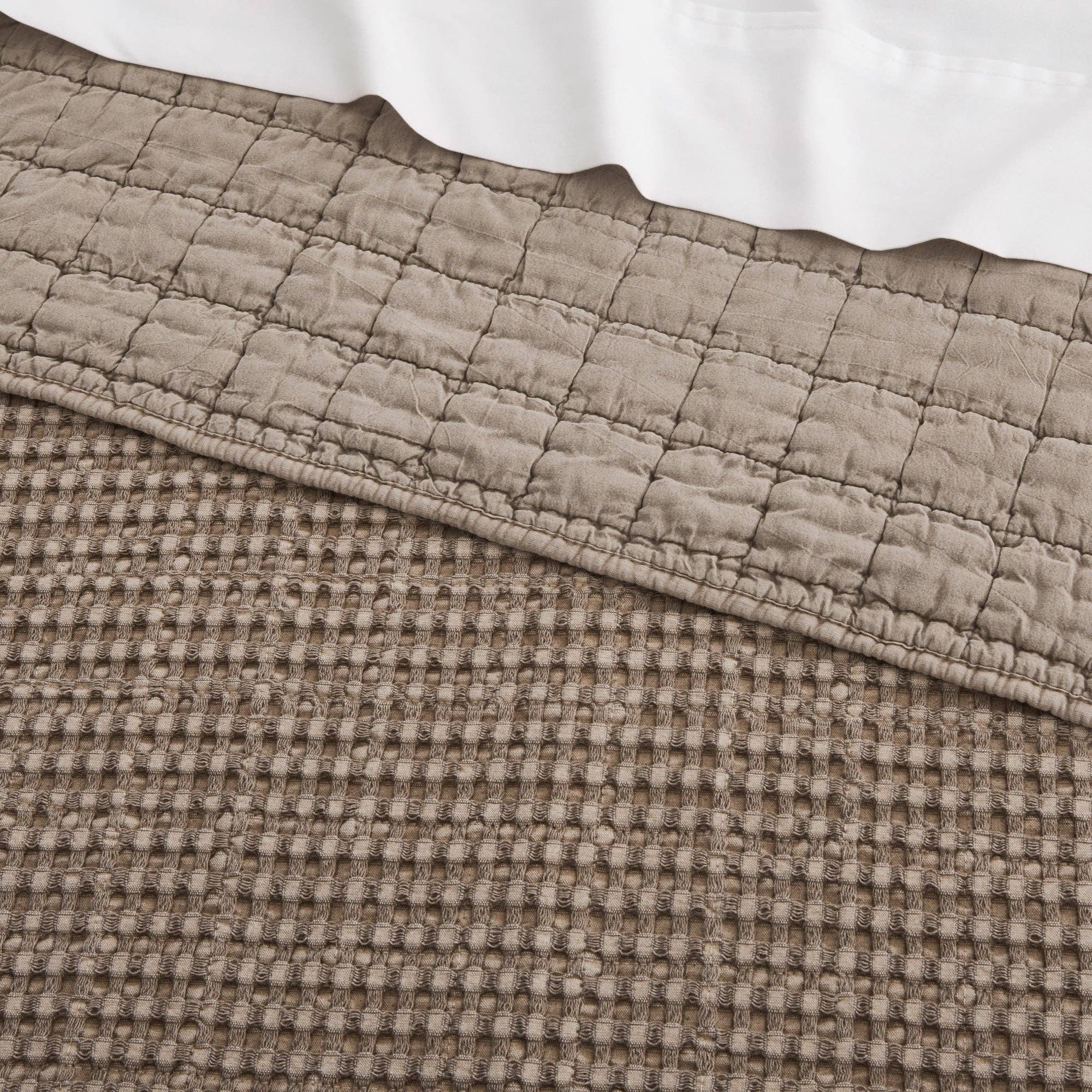 Levtex Home - Vendita all'ingrosso Set di lenzuola - Set trapuntato Mills Waffle87