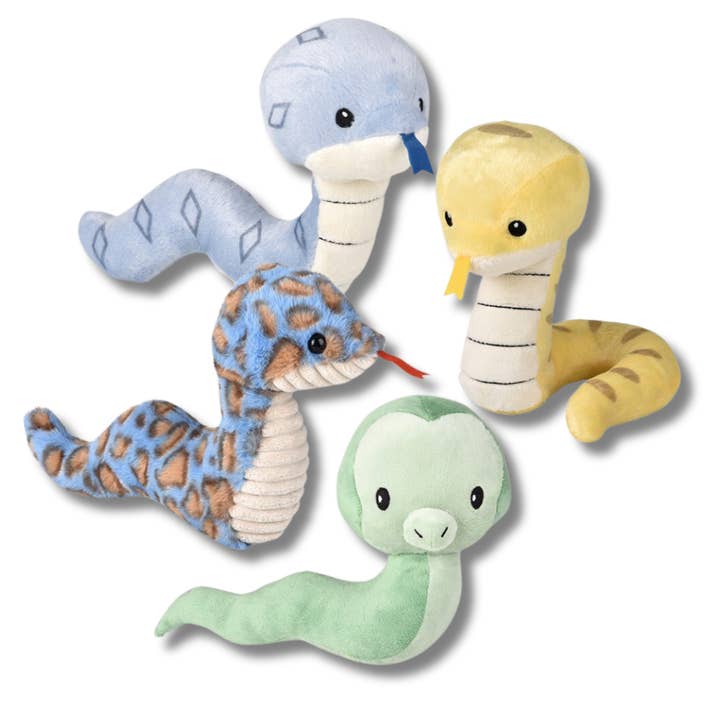 Soft plush Stuffed Cute Baby Snake Kids Toy - Assorted and other Purchase Wholesale rubber snakes. Free Returns & Net 60 Terms on Faire trending on Faire.