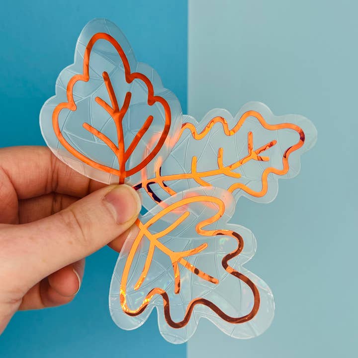 Poppodopolis - Wholesale Suncatcher - Mini Autumn Leaves Suncatcher Set