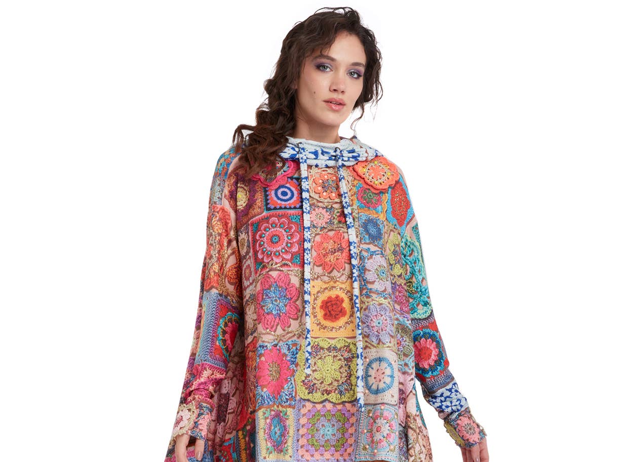 IPNG Design - Wholesale Dress - Women's - Sweat Dress - Hot Shot Crochet