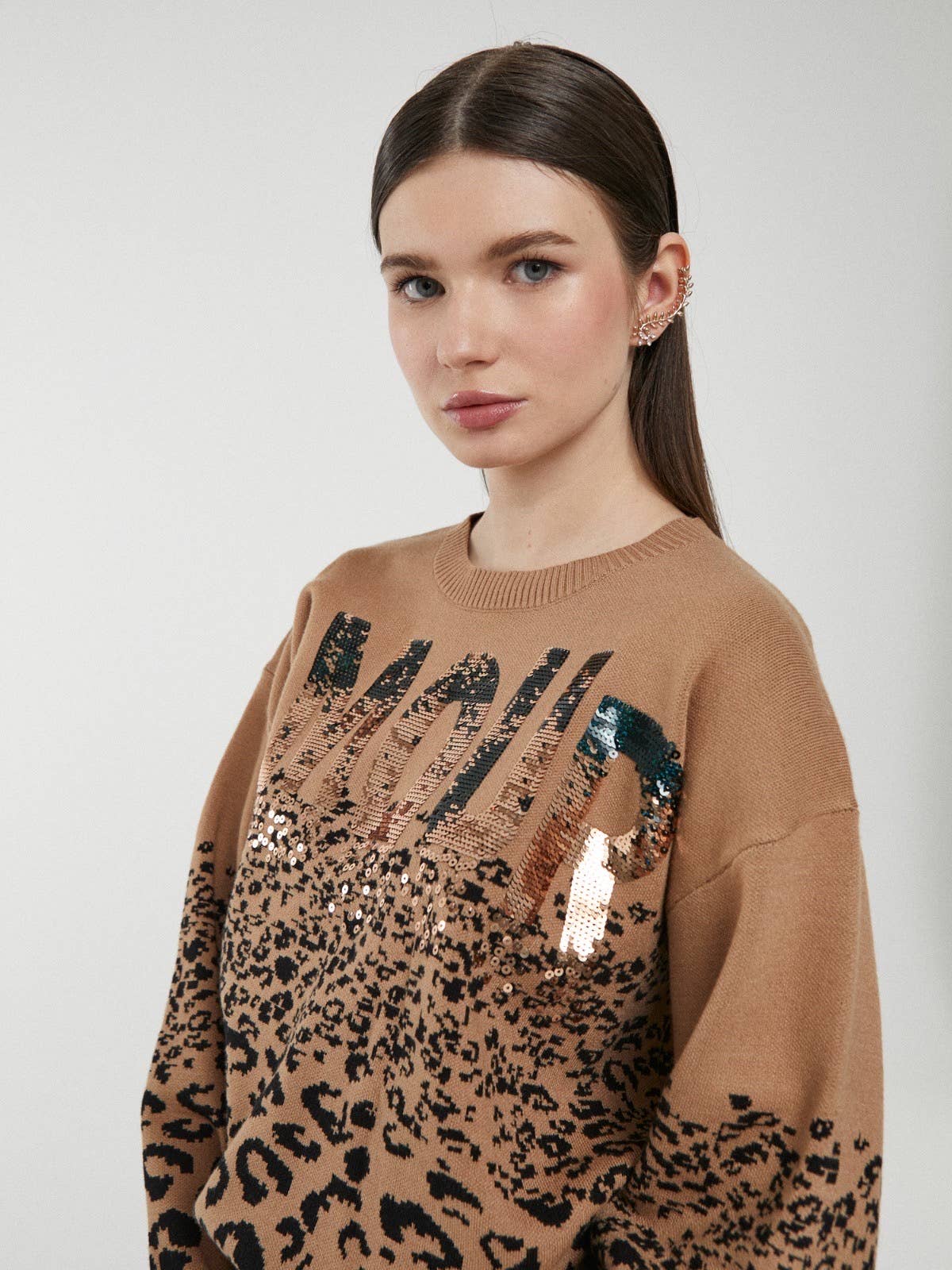 SWEET MAGIC MODA Y COMPLEMENTOS – Pulôver - Mulher por atacado – JERSEY COM LANTEJOULAS1