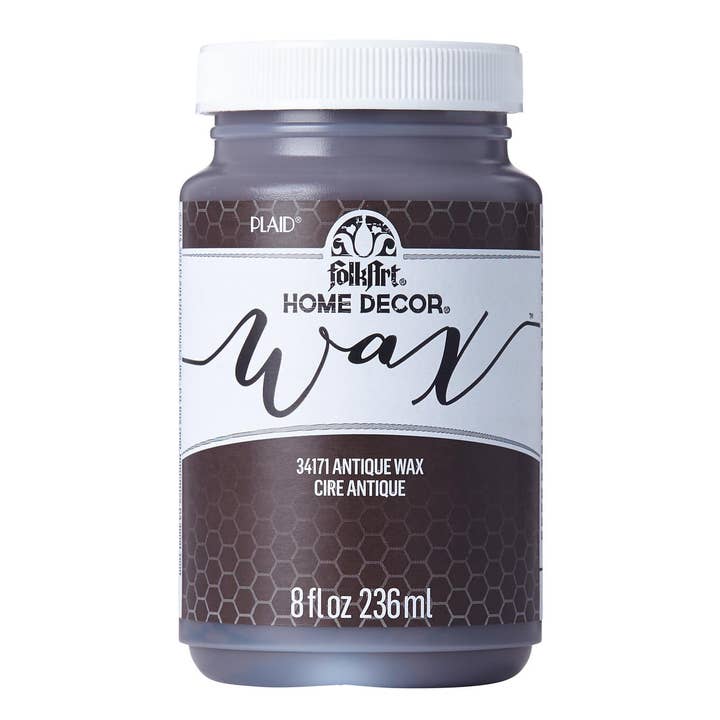 FolkArt ® Home Decor™ Wax - Antiquing, 8 oz. for wholesale by Plaid Crafts