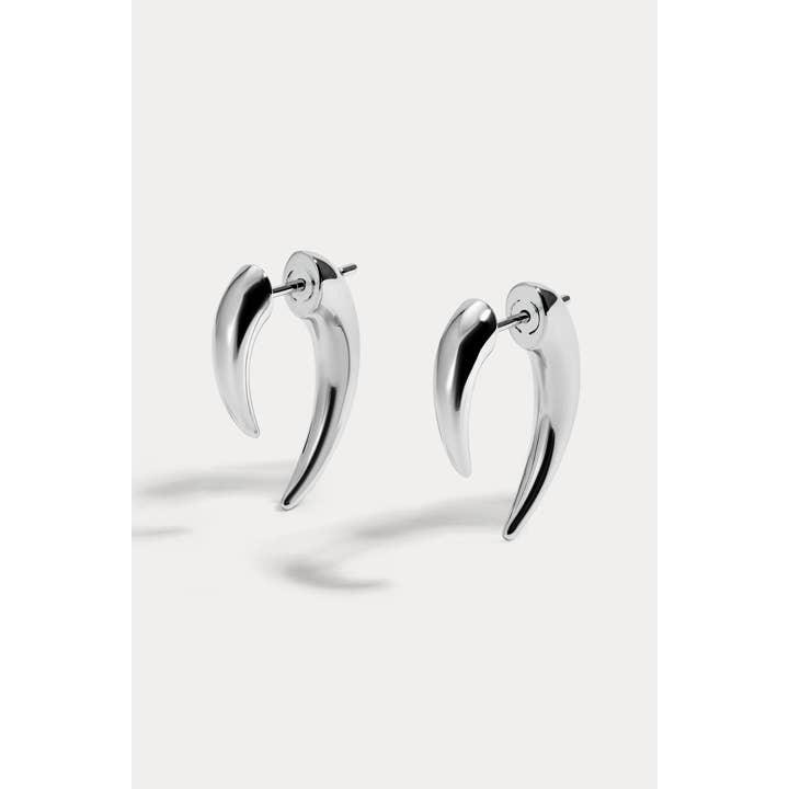 Lili Claspe - Wholesale Ear Jackets/Climbers - Smooth Tusk Ear Jacket