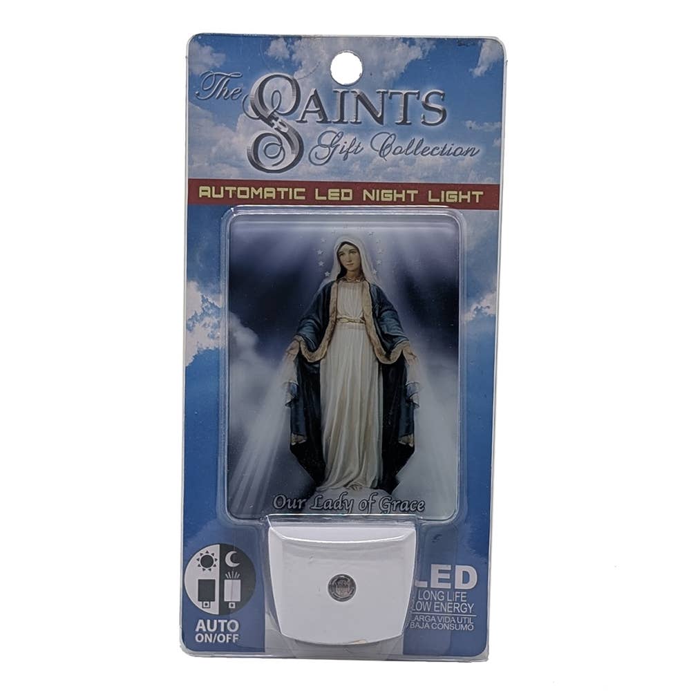 The Saints Collection - Wholesale Night Light - Lady of Grace Night Light3