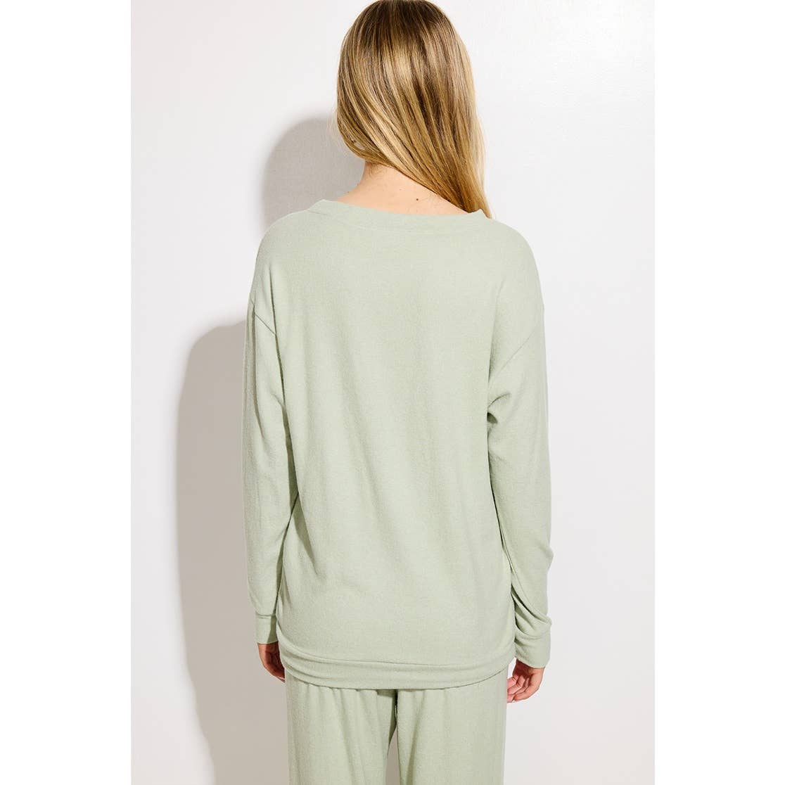 Phil Love - Wholesale Lounge Set - Women's - Santa Christmas print soft loungewear set11