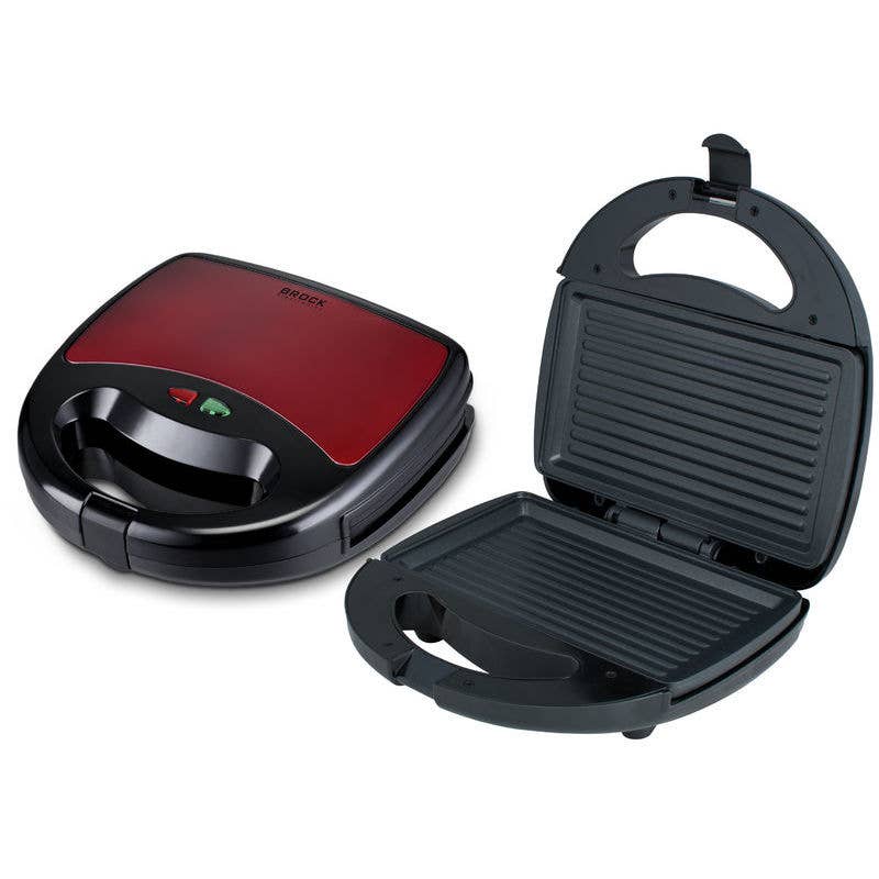 Sland - Wholesale Kitchen Appliance - Electric steak grill pan BROCK SGM 2002 RD, 750W, red1