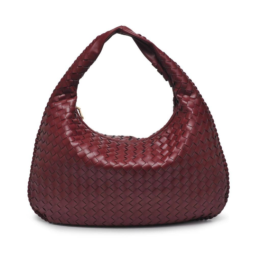Urban Expressions – Großhandel Schultertasche – Damen – Victoria Hobo-Tasche mit geflochtenem Design aus veganem Leder20