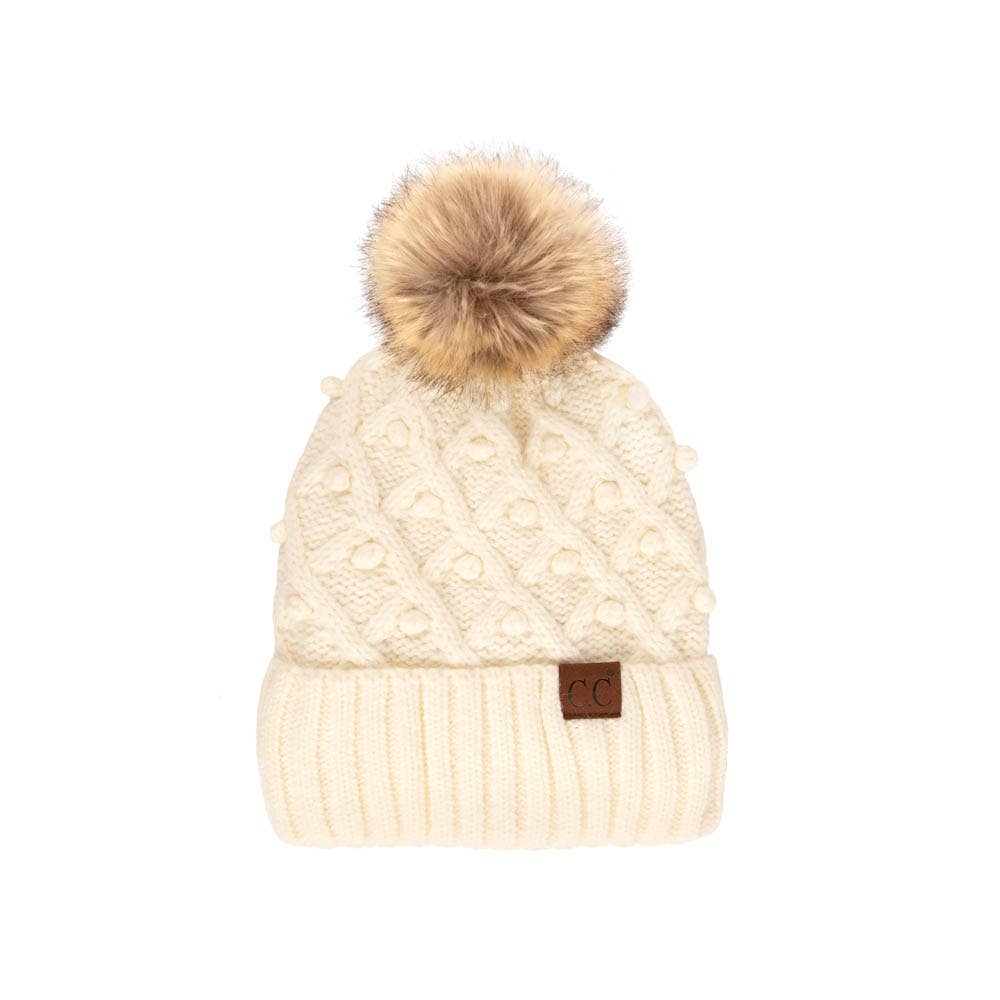 Hana – Engroshandel Beanie - Dame – C.C Bobble Beanie Hat9