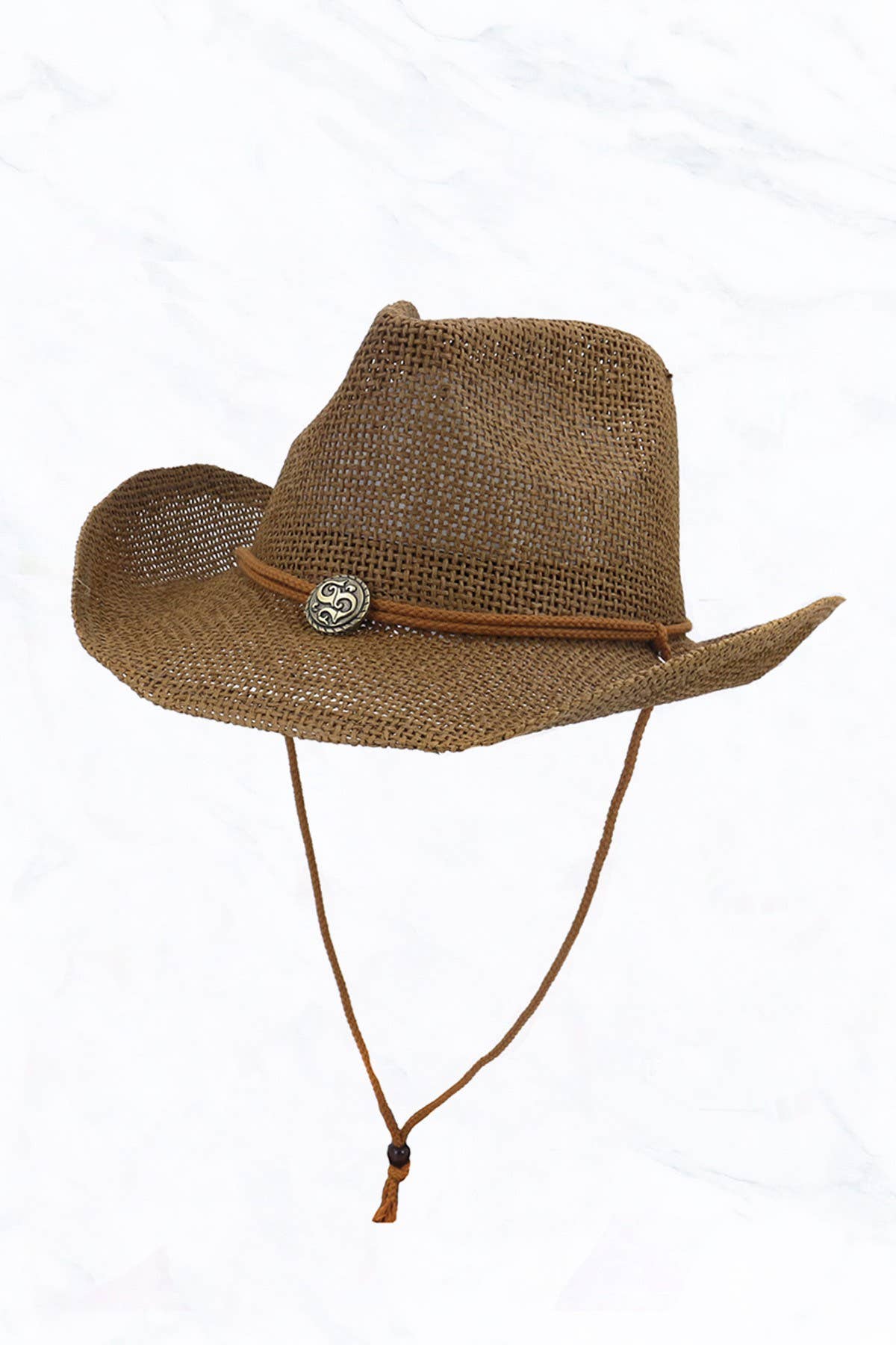 Suzie Q USA - Wholesale Straw Hat - Women's - New Western Cowboy Straw Hat2