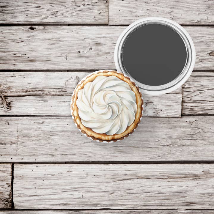 NatureCuts - Wholesale Lapel Pin/Button - Meringue Pie Pin, Meringue Pie Keychain, Meringue Pie Magnet5