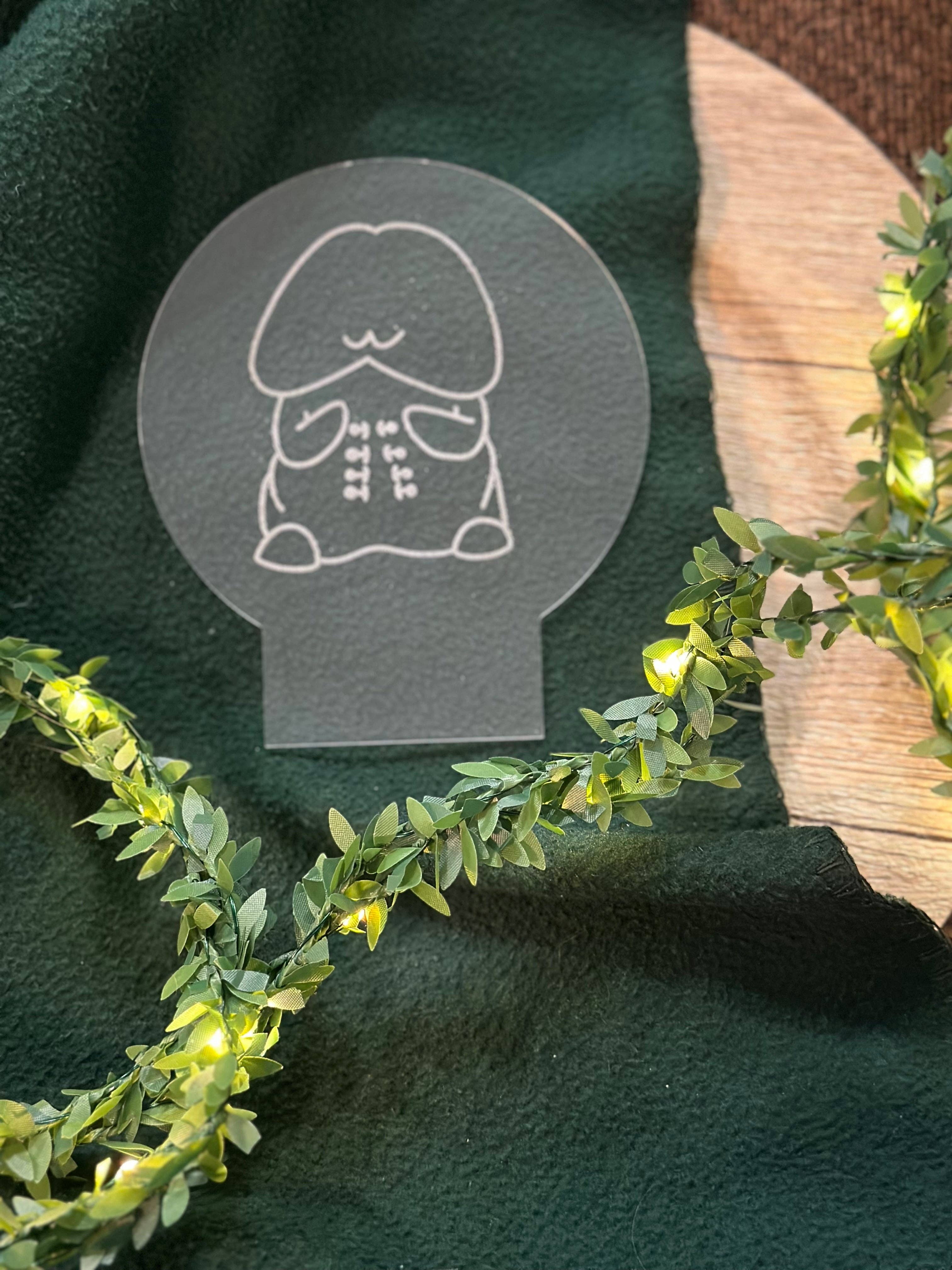 Messterpieces - Wholesale Decorative Tabletop Object - LED light- Mr Ribbed0