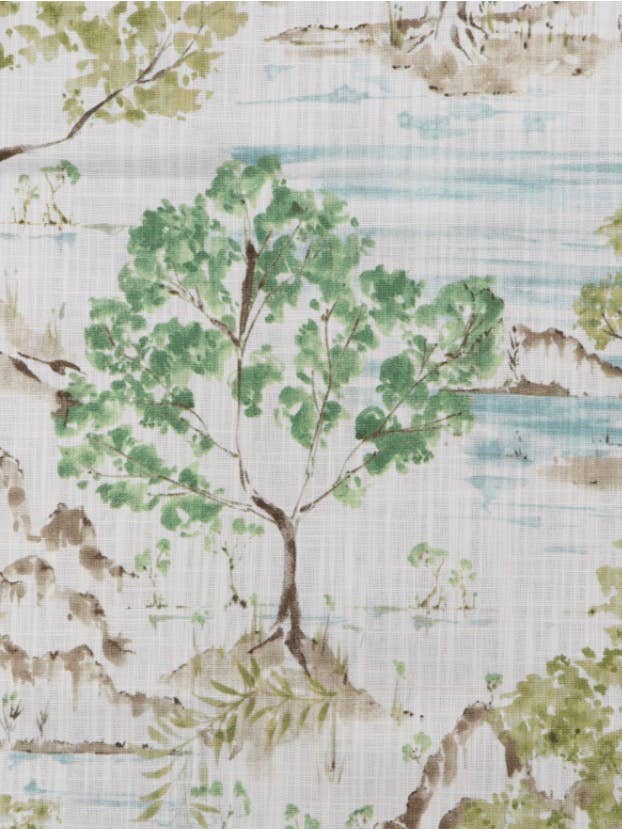 Almofada Decorativa Celeste Landscape com Enchimento de Penas - Personalizada por atacado de Dahlia & Grace pillows