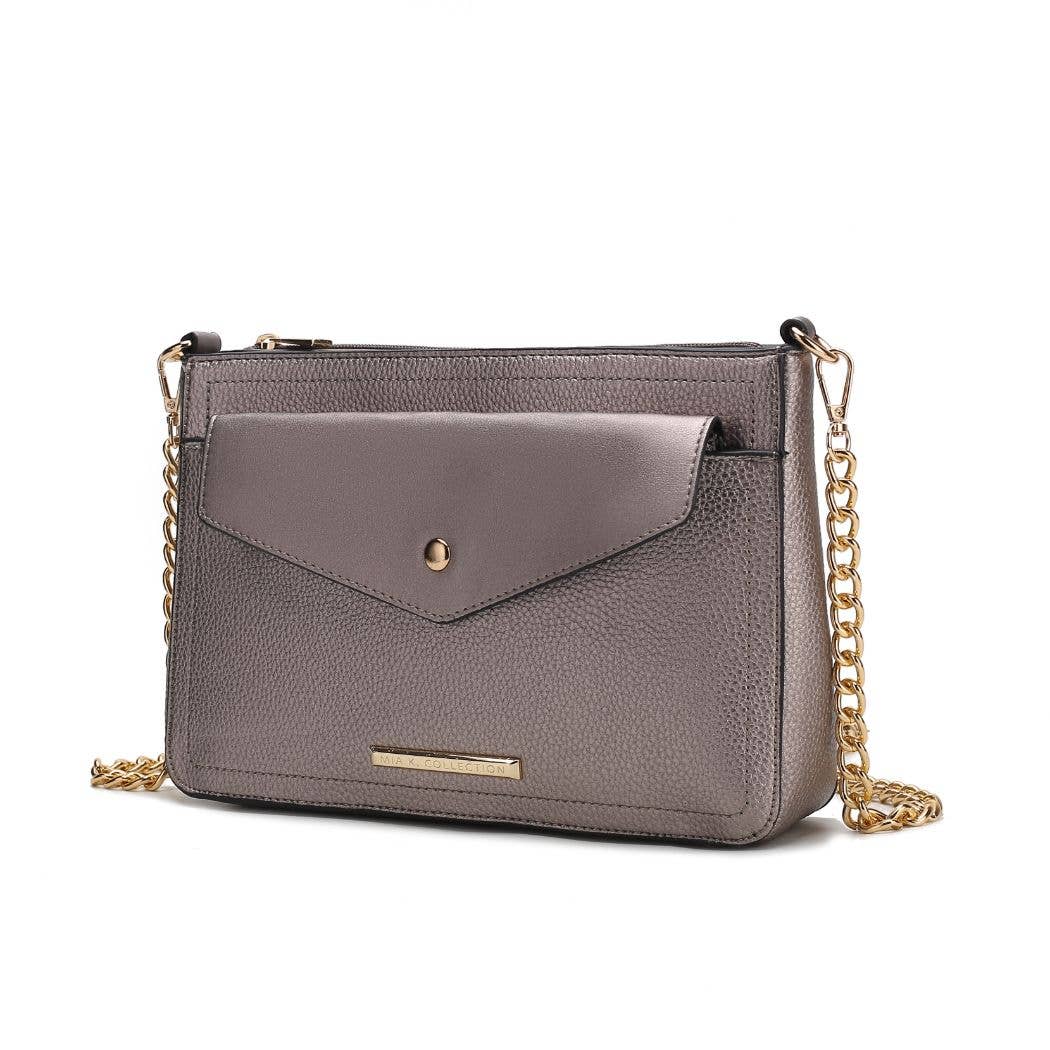 MKF Collection - Vente Sac à bandoulière – femme - Maribel Sac à main et portefeuille en cuir végétalien Femmes6