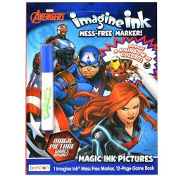 Avengers Imagine Ink Coloring Book for wholesale by Empire Discount