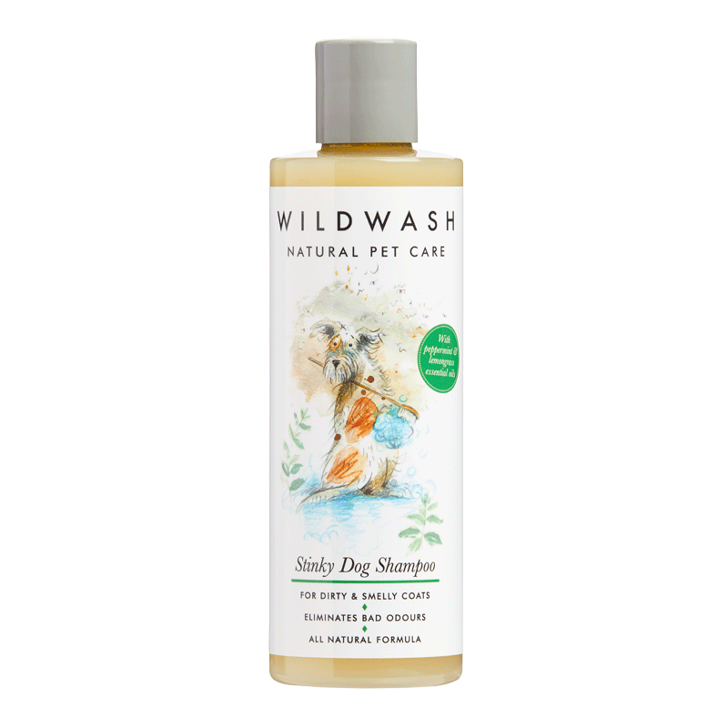 WildWash - Vente Baignoire – chat et chien - Shampooing naturel pour chien Pet Natural Stinky 250 ml0