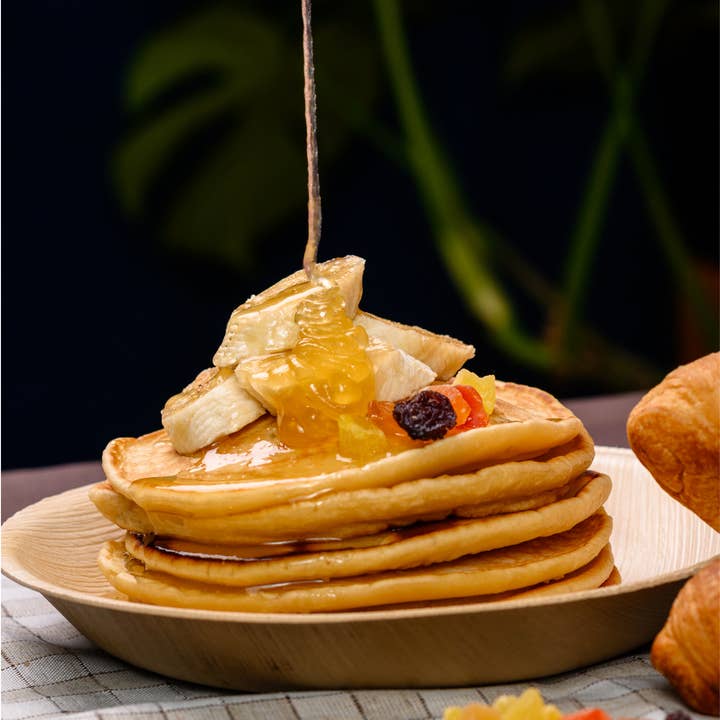 Earthiest – wholesale Disposable plate – Palm Leaf Plates 8 Inch. Square Bamboo Disposable Plates2