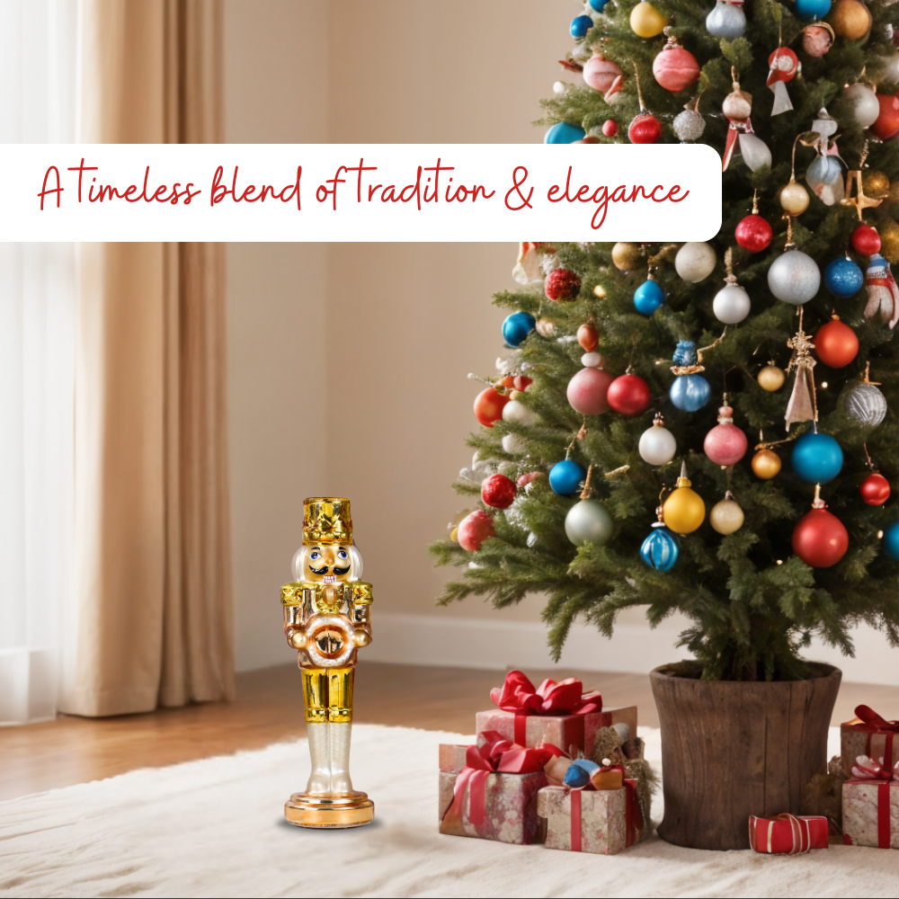 SINT - Wholesale Holiday Nutcracker - SINT Color Glass Lightup Nutcrackers Figurine Ornaments for 16