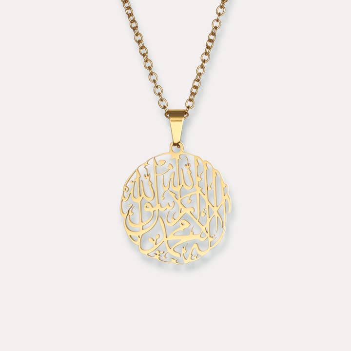 Schahada-Kalligraphie Halskette für den Großhandel von ZUDO