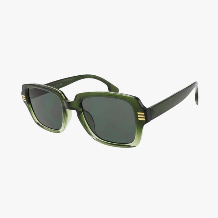 Solar Fashions NYC - Wholesale Zonnebril - Uniseks - 9922 - Groothandel middelgrote rechthoekige zonnebrillen 12 stuks