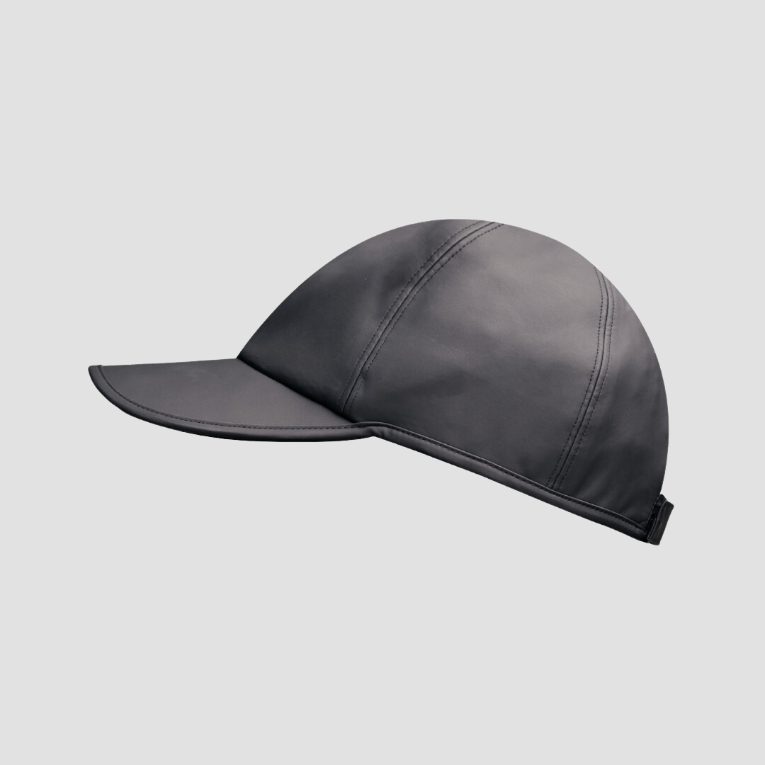 Black Black Hairbrella Satin-Lined, Waterproof Baseball Cap for wholesale on Faire6