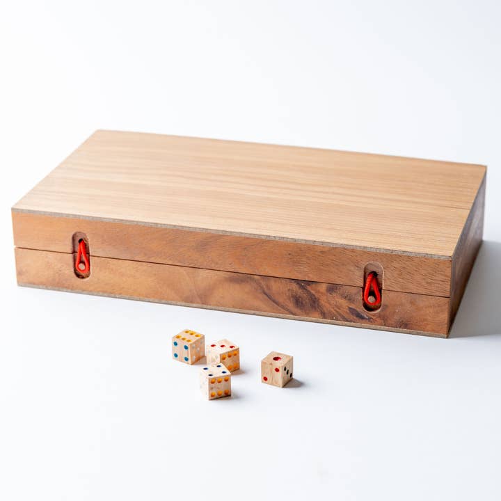 Verve Culture - Wholesale Board Game - Backgammon Mangowood Game Set
