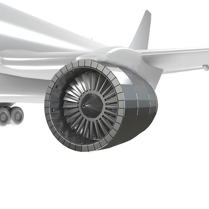 METAL-TIME INC. - Wholesale DIY Craft Kit - Air Force Jet Engine electrical model kit4