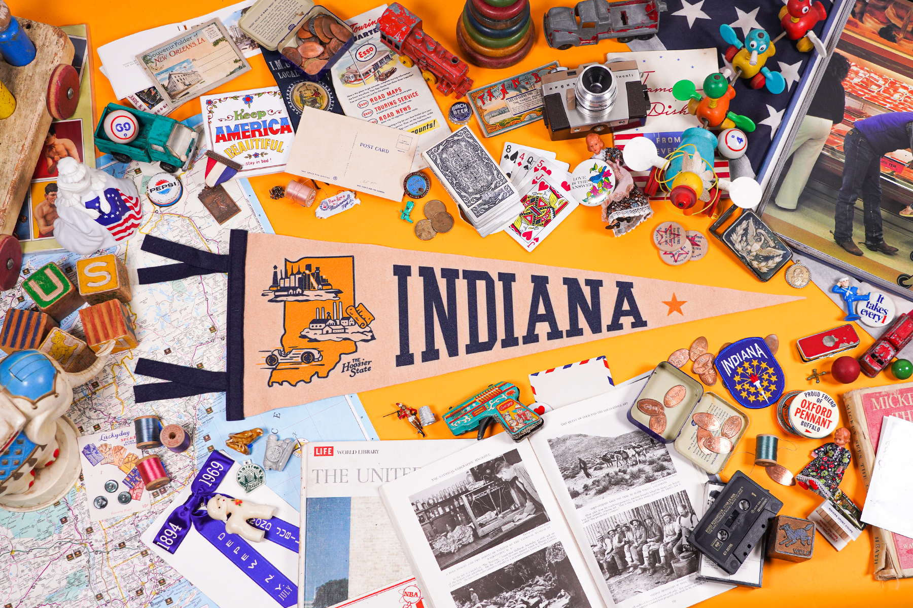 Oxford Pennant - Wholesale Flag - Indiana Pennant1