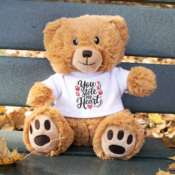 Du stal mitt hjärta teddybjörn för wholesale av Lucky Luna Apparel