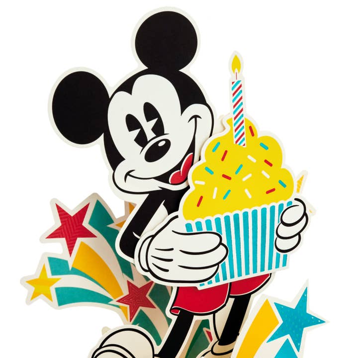 Hallmark – wholesale Birthday card – 3D Pop Up Disney Mickey Mouse Birthday Card3
