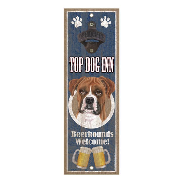 Boxer (ubeskåret ører) Top Dog Inn 5 „x 15" oplukker wo for engroshandel hos SJT Enterprises, Inc.