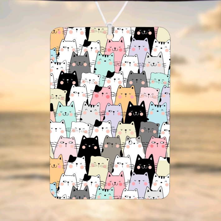 Doodle Cat Duftfri Luftfrisker, Biltilbehør, for engroshandel hos EA DESIGNS