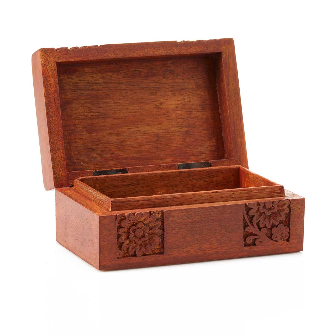 SERRV International - Wholesale Decorative Box - Small Floral Trinket Box2