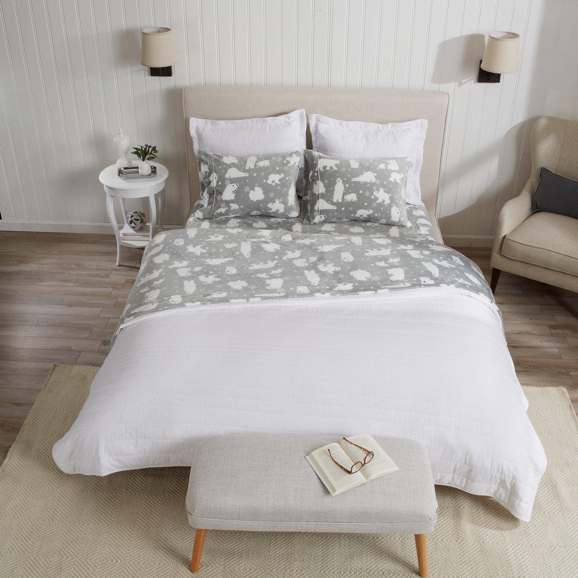 BH Collective - Wholesale Sheet Set - Velvet Plush Sheets - Printed - Velvet Luxe Collection40