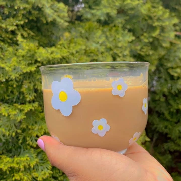 Pink pretty designs - Wholesale Coffee Mug - Daisy oversized mug2