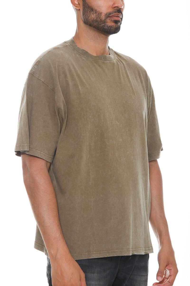 WEIV - Wholesale T-Shirt - Men's - River Dye Drop Shoulder Tee4