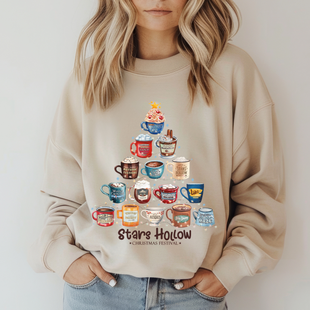 Sand Stars Hallow Mug Tree Sweatshirt for wholesale on Faire4