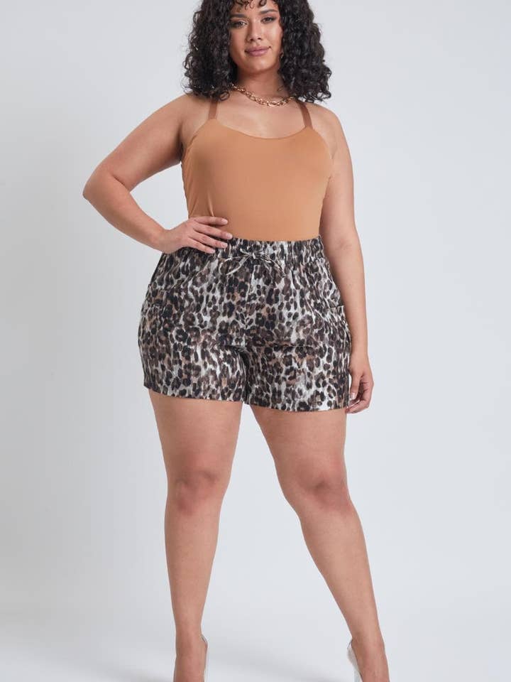 Plus Linen Shorts With Shirred Patch Pockets-ES2651LN and other Purchase Wholesale plus shorts. Free Returns & Net 60 Terms on Faire trending on Faire.