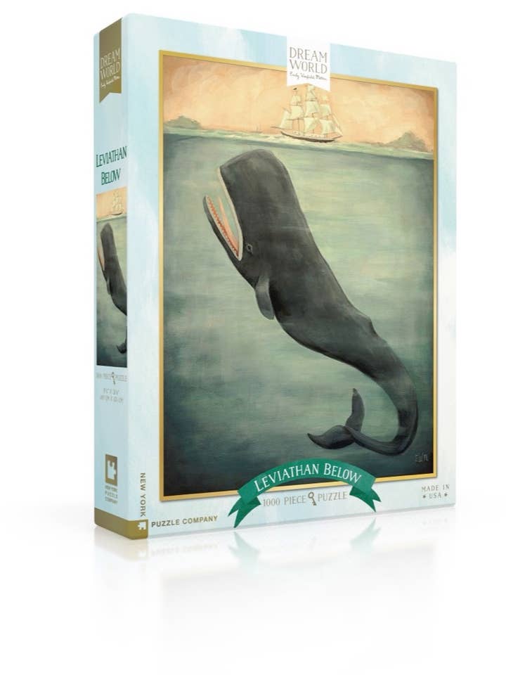 Leviathan Below - 500 Piece Jigsaw Puzzle for wholesale by New York Puzzle Company