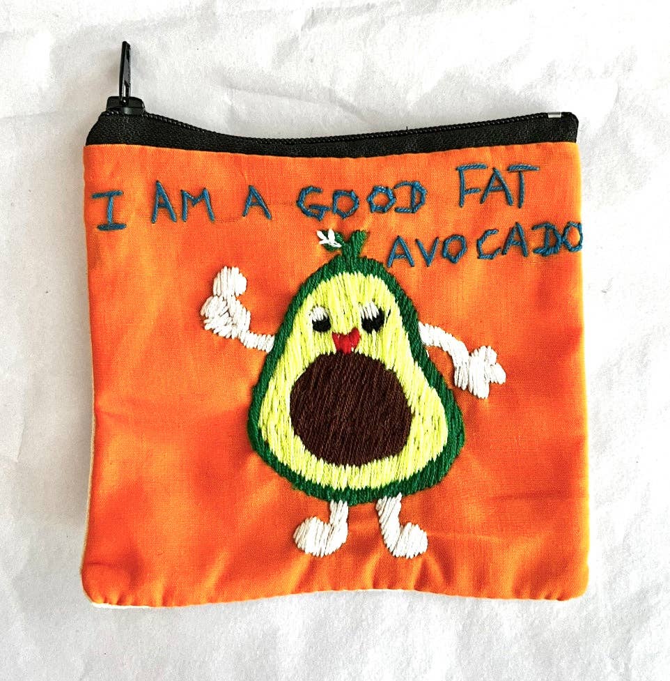 Wooven - Wholesale Pouch - Women's - "Chalee" Small Hand Embroidered Pouches by Hmong Youth in Laos7