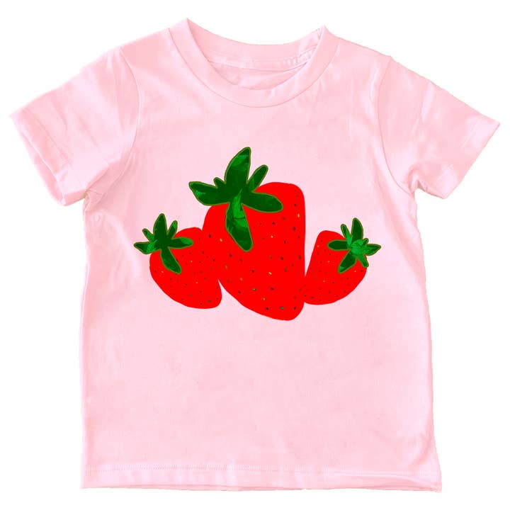 Fresas - Algodón Rosa para Niños para venta al por mayor de orangeheat