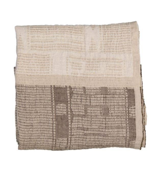 African Jacquard - Wholesale Throw blanket - 100% Linen Bogolan Lounge Throws4
