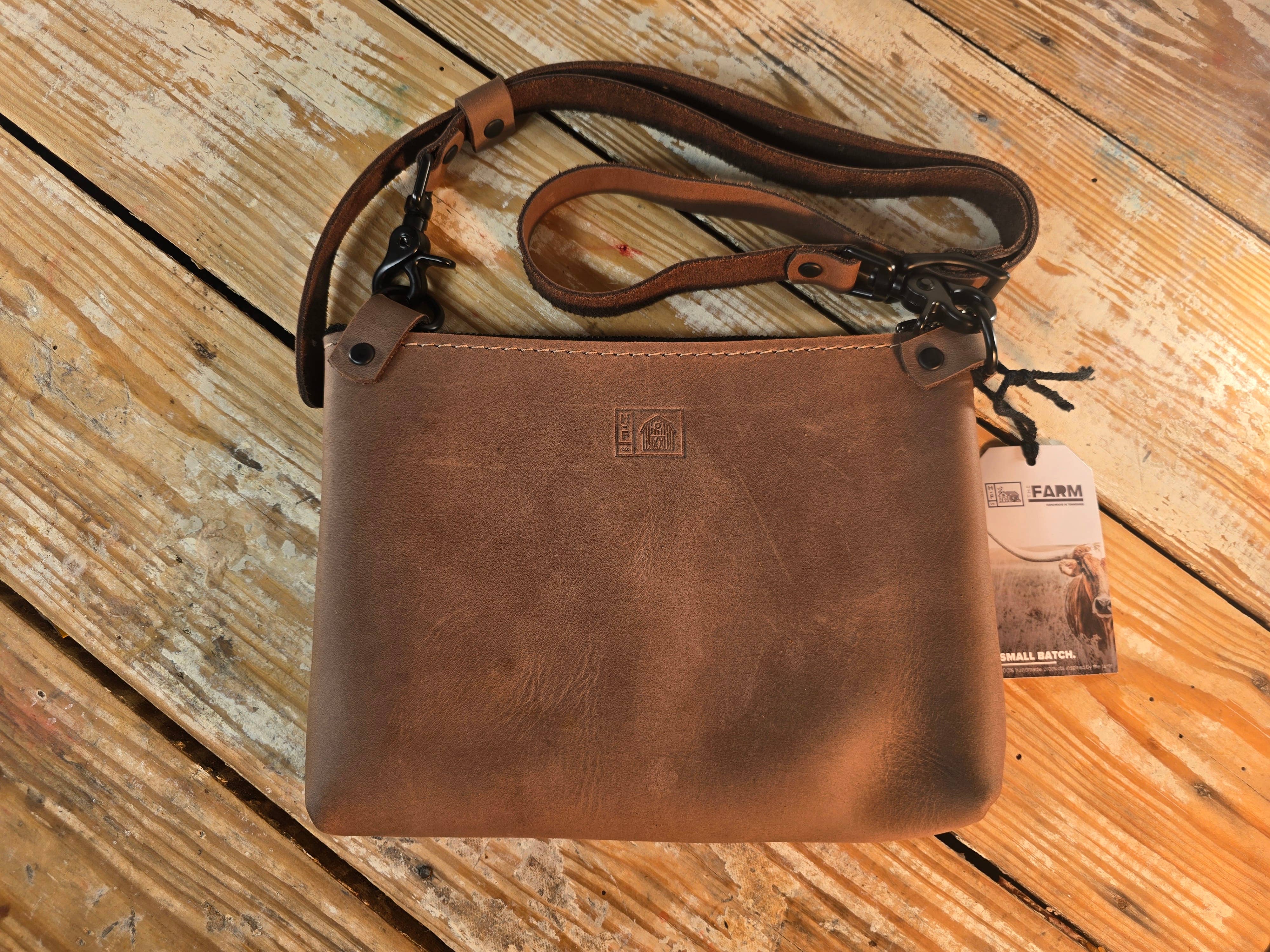 The Handmade Farm - Wholesale Crossbody Bag - Unisex - Ella Rose - Leather3