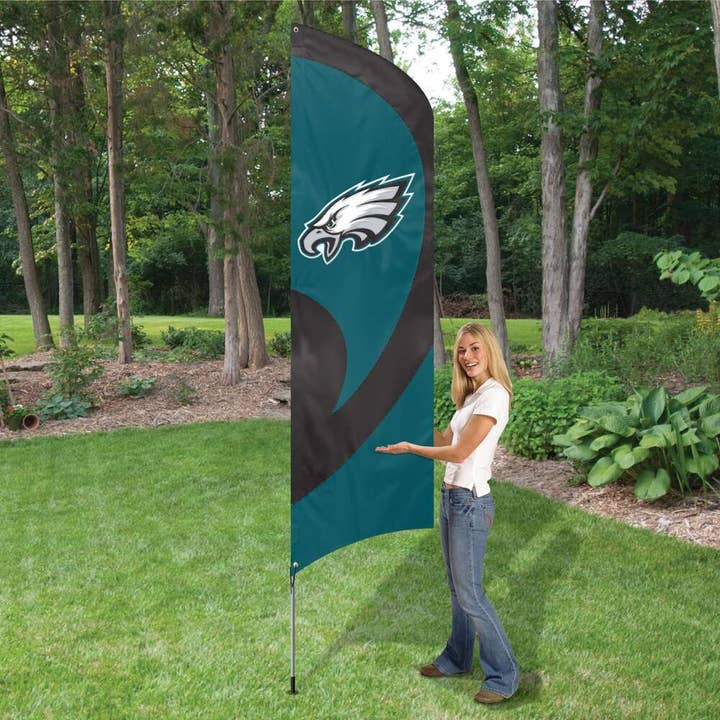 Party Animal, Inc. - Wholesale Flag - Philadelphia Eagles Tall Team Flag Kit
