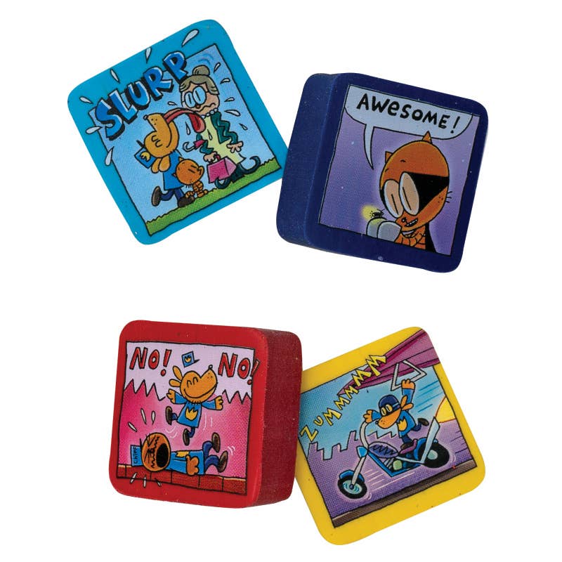 Geddes - Wholesale Eraser - Kids - DOG MAN COMIC ERASER   24/BX1